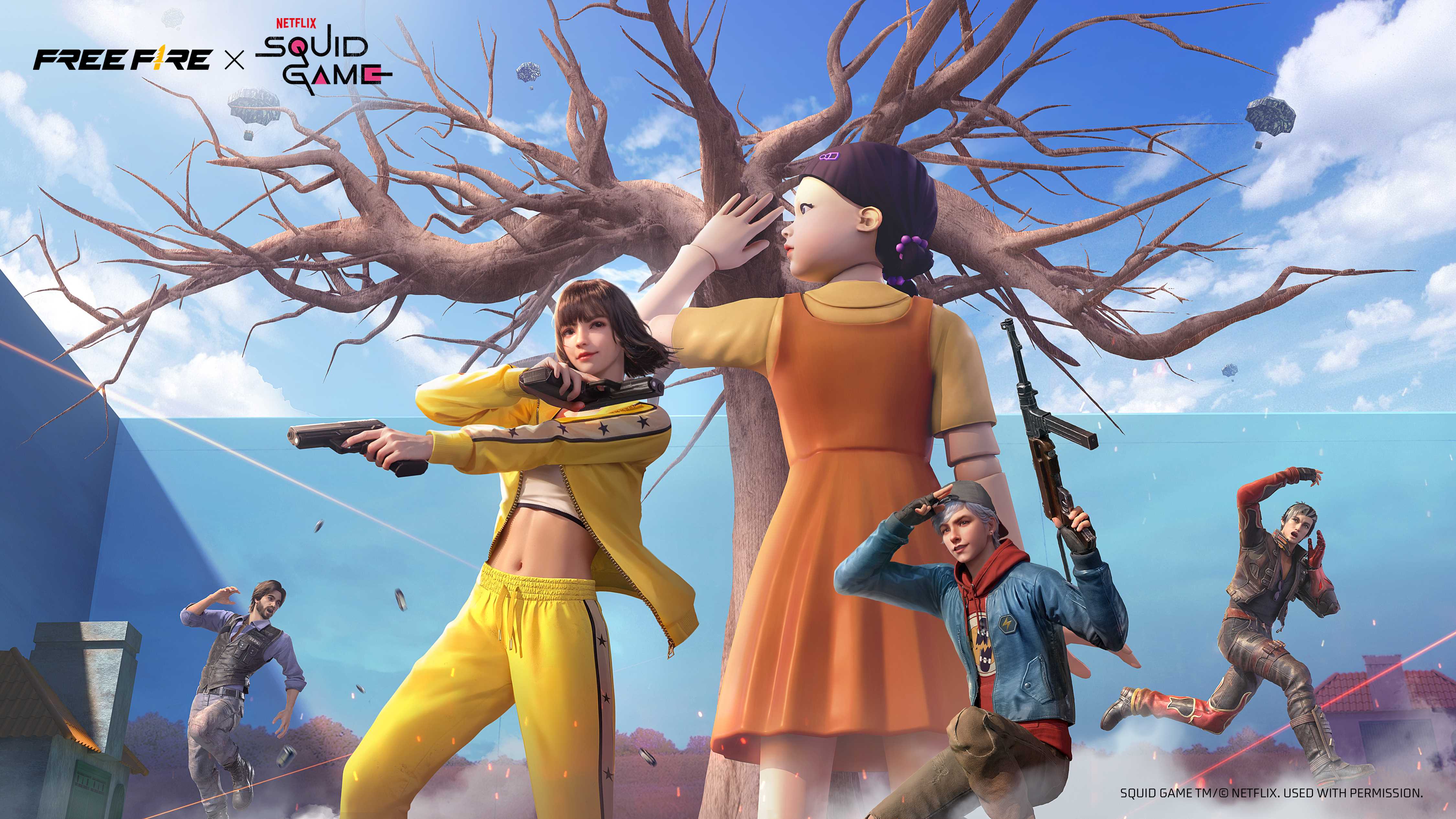 Uji Nyali di Event Free Fire x Squid Game, Berani?